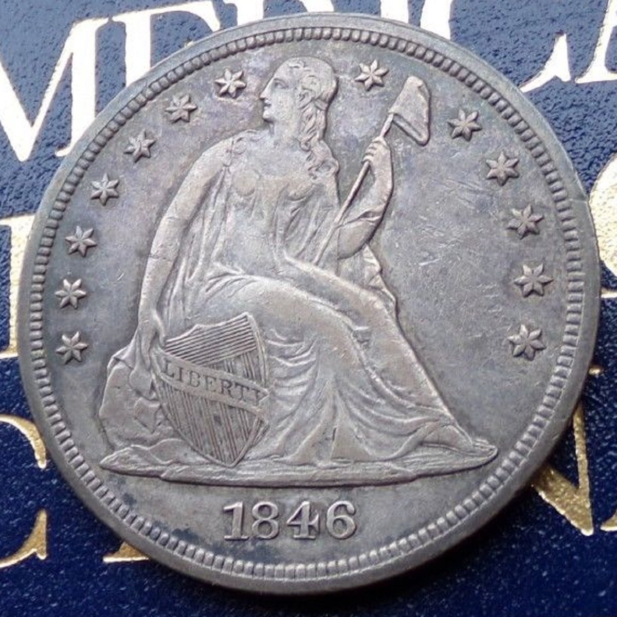 1846-Liberty-Seated-Dollar-Variety-Oc-1-Rarity1-2,300-Estimated-Survivors